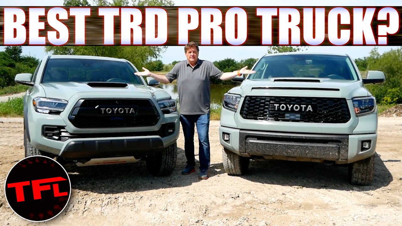 Toyota Tacoma vs. Tundra Muddy Smackdown: I Find Out Which TRD Pro Truck Is the Best Off-Road!