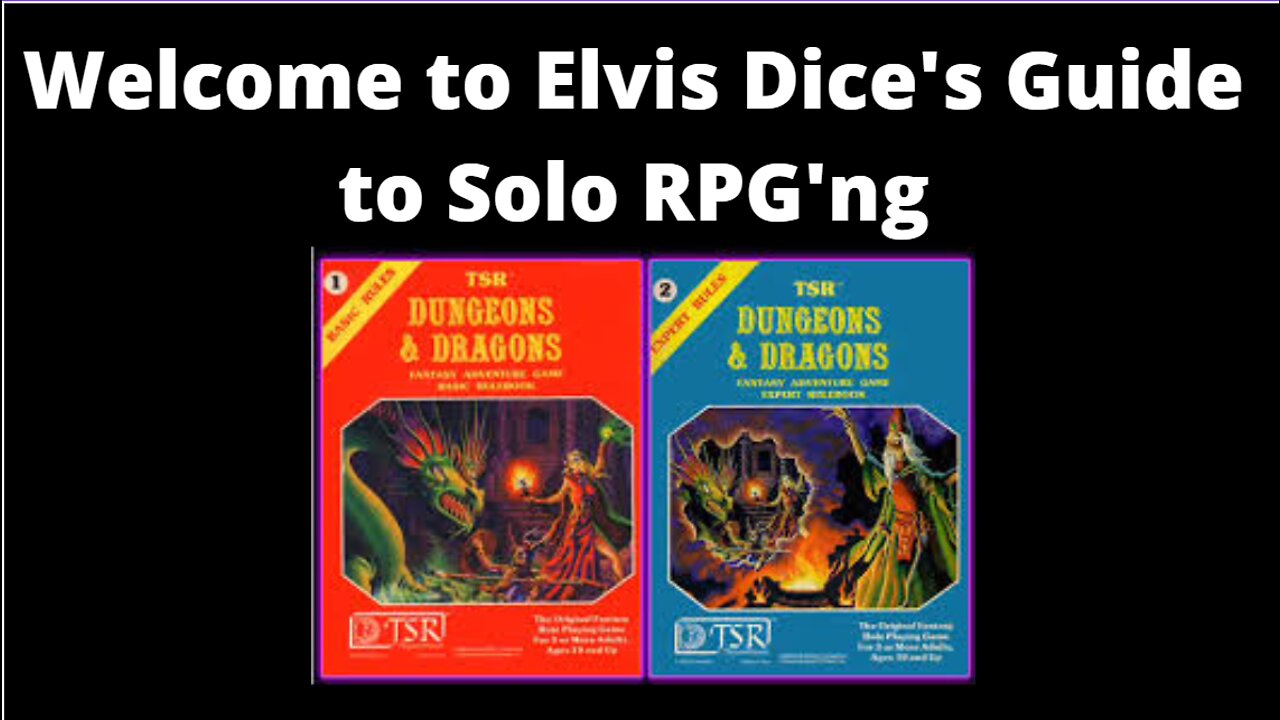 How To Solo Dungeons and Dragons RPG