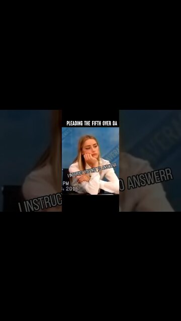 Amber Heard Pleads the FIFTH in New Deposition