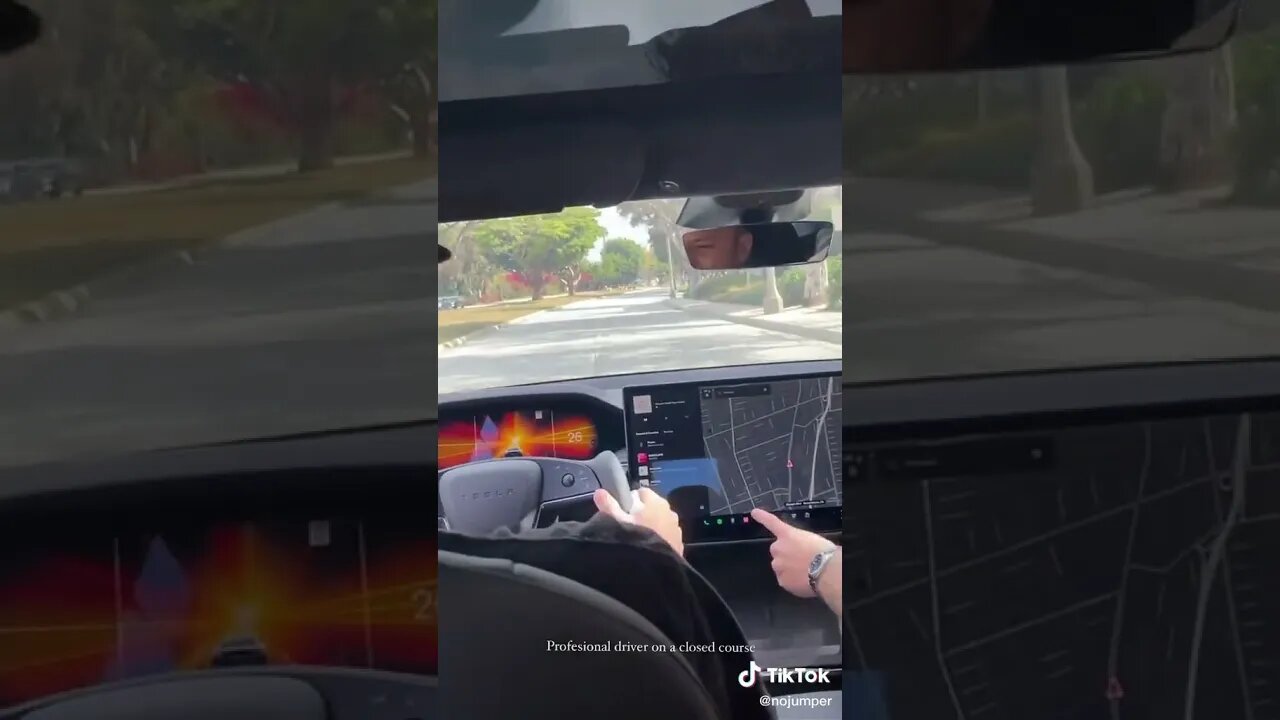 New Tesla Is INSANELY FAST tiktok nojumper