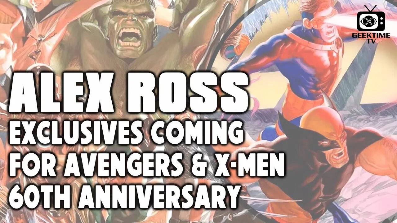 Alex Ross Exclusives Coming For Avengers & X-Men 60th Anniversary