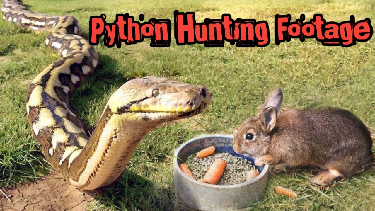 Python swallowing the Rabbit 😱
