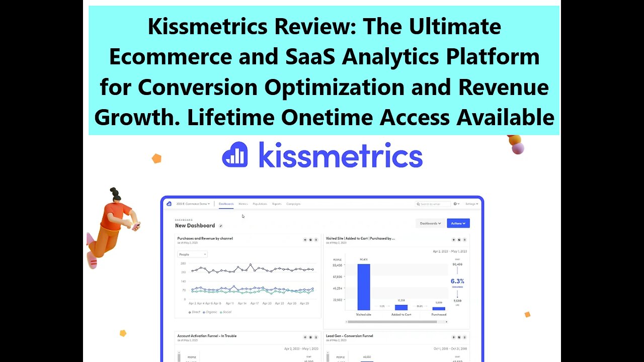 Watch How Kissmetrics Improve sales x325: The Data-Driven Analytics Solution for Ecommerce