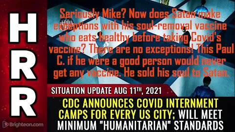 Mike A. - "...can take and survive the Covid Vax because he wants to be a Doctor!" ???