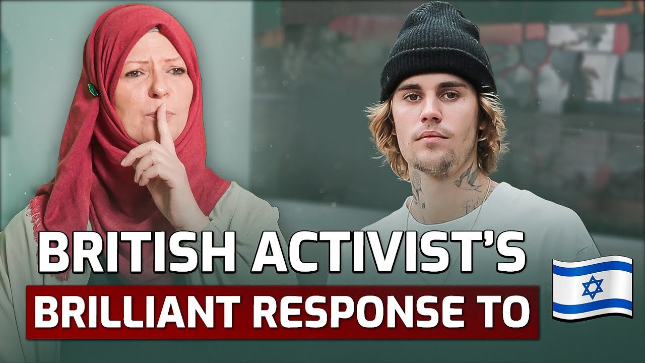 British Activist’s Brilliant Response to Israel Supporters!