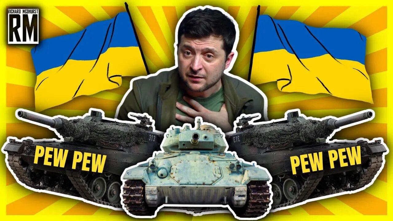 Will Germany Give Ukraine Leopard Tanks to Fight Russia? RICHARD MEDHURST LIVE