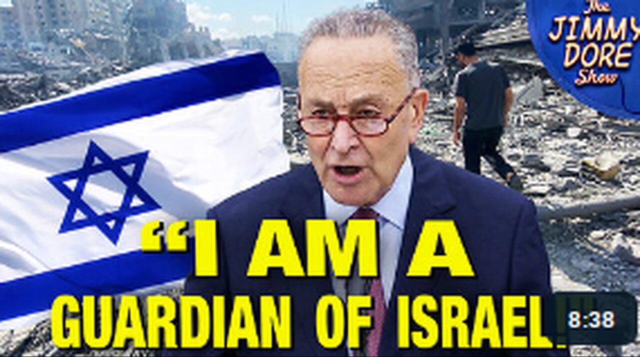 “My Job As Senator Is To Defend Israel!” Says Chuck Schumer (w/ Dennis Kucinich)