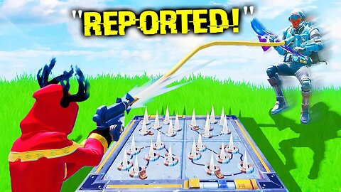 I Trolled Him With NEW Harpoon Gun.. (Fortnite)