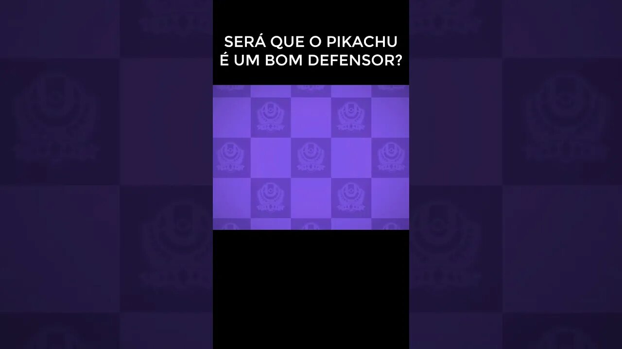 SERÁ QUE O PIKACHU É UM BOM DEFENSOR? 😉😉POKÉMON UNITE #shorts