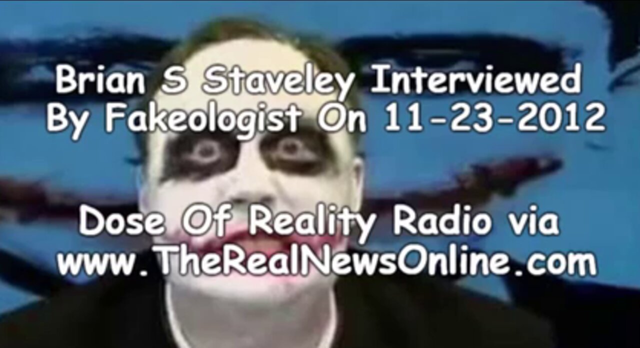 9/11 Agents In Place & The Agenda vs. No Planes ~ Fakeologist Interviews Brian Staveley(2012)