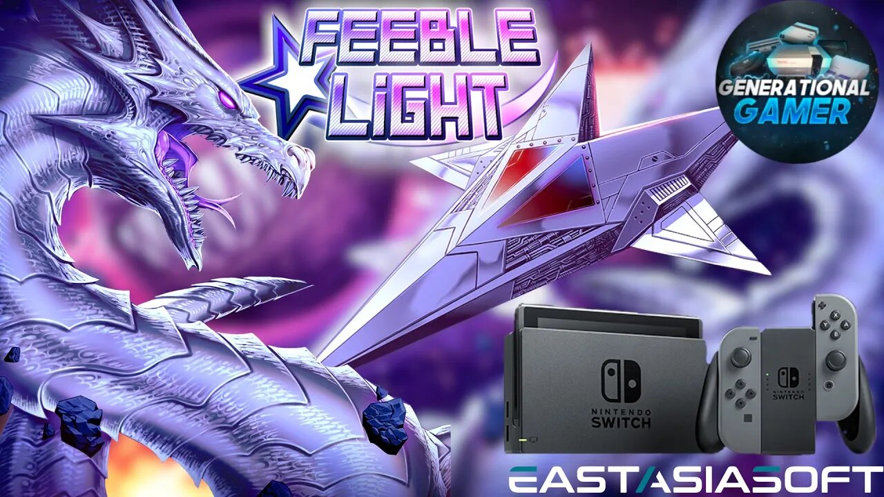 Feeble Light: A Randomized Shoot'em Up on Nintendo Switch (GamePlay)