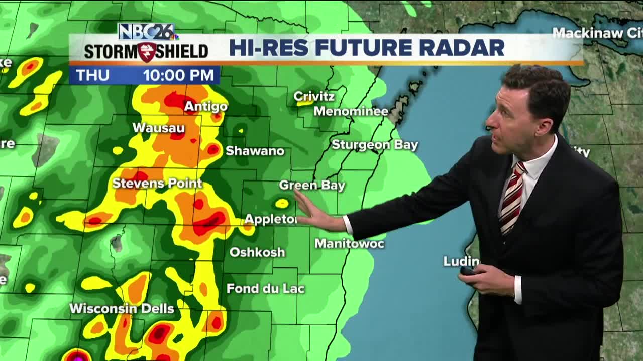 Michael Fish's NBC26 weather forecast