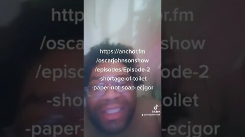 check this podcast episode out shortage of toilet paper not soap