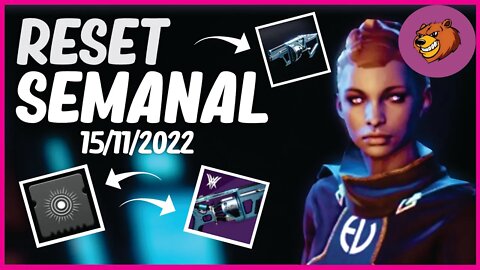 DESTINY 2 │ RESET SEMANAL TEM GODROLL CONFIRA 15/11/2022