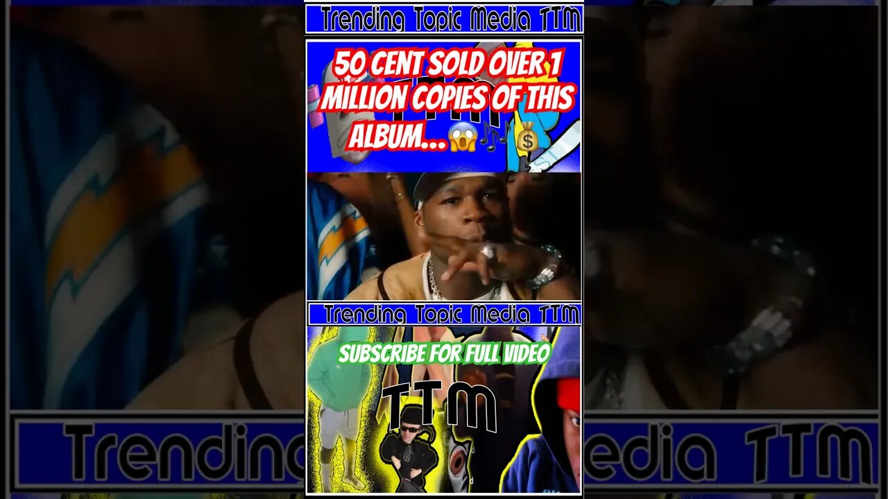 50 cent sold over 1 million copies of this album…😱🎶💰 #50cent #50centtypebeat2023 #hoodmemes #rap