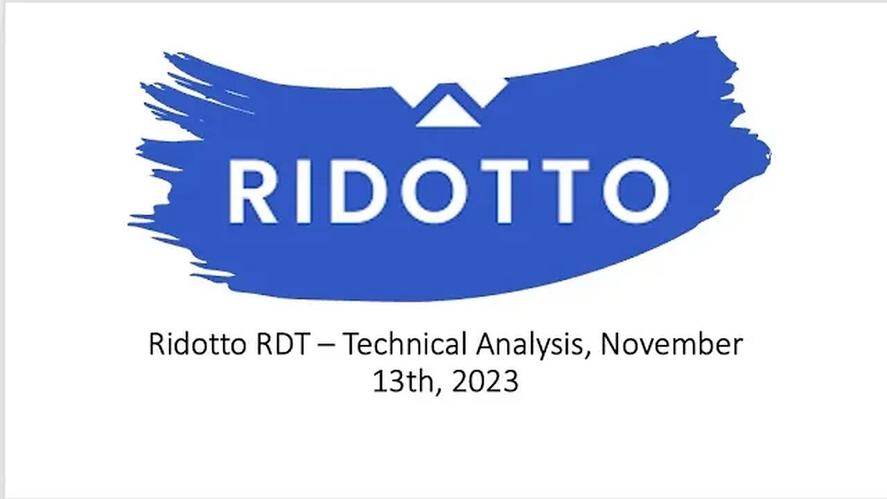 Ridotto RDT - Technical Analysis, November 13th, 2023