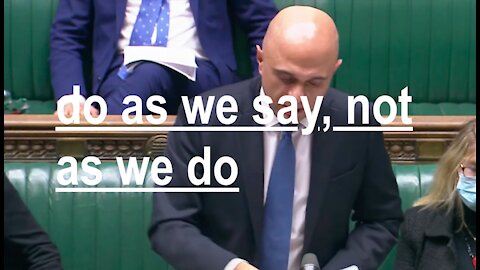 Sajid Javid and MP's laugh as they vote on our freedom