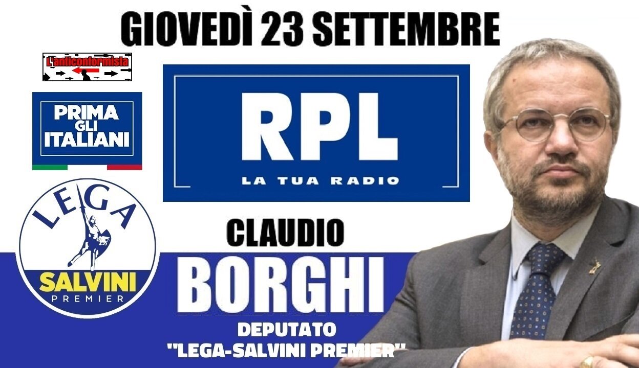 🔴 37° Puntata della rubrica su RPL "Scuola di Magia" di Claudio Borghi (23/09/2021).