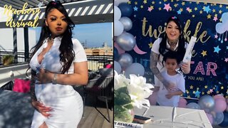 Blueface "BM" Jaidyn Alexis Host Her Gender Reveal For Their 2nd Child! 👼🏽