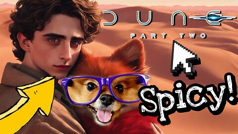 Pomeranian Breaks Down Dune Part Two in the Cutest Way Possible!