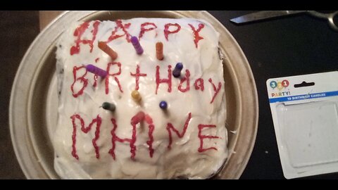 Mhine's birthday wishes from Mark & Ami