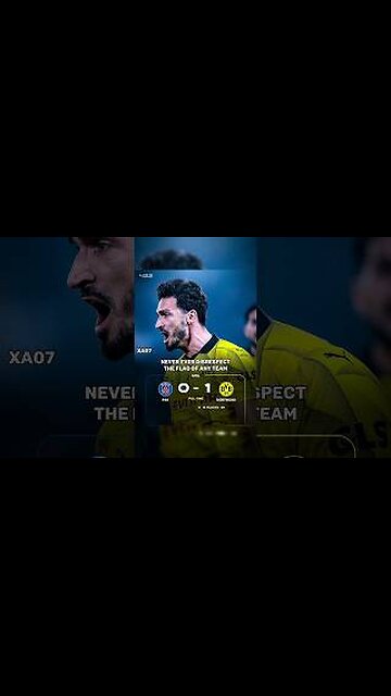 Dortmund Revenge On Psg After They BurntTheir Flag #shorts #dortmund #psg#shortsvideo