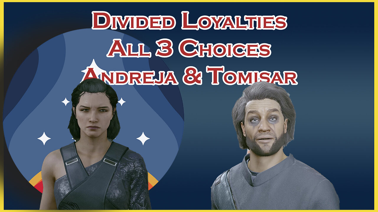 Divided Loyalties Andreja and Tomisar | All 3 Choices & Reactions | #starfield