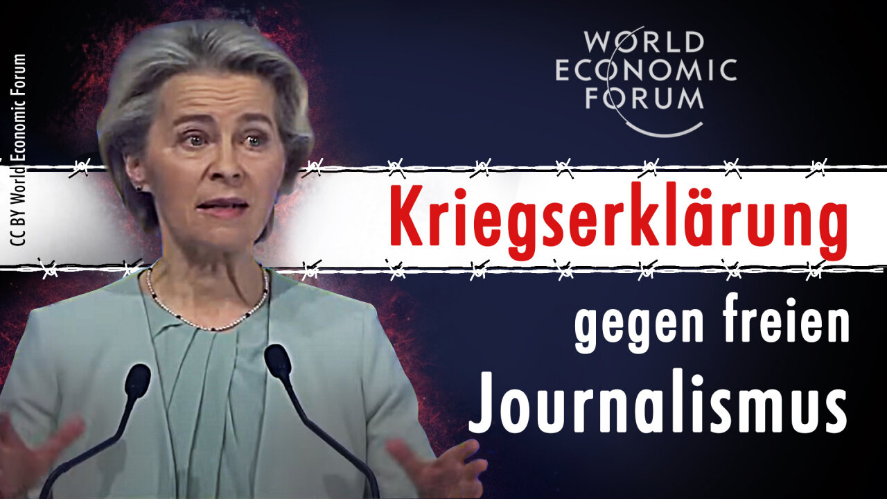 WEF 2024: Kriegserklärung gegen freien Journalismus@kla.tv🙈🐑🐑🐑 COV ID1984