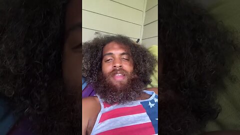 backyard, hammock TikTok live with Rock Mercury