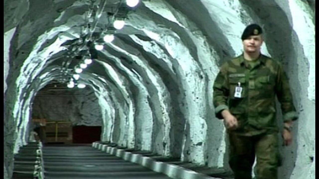 FOOTAGE OF U.S. MILITARY DUMBS AND UNDERGROUND TUNNELS