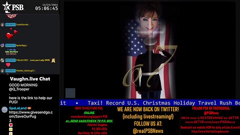 2024-12-21 05:00 EST - Patriots Rising: with Q Trooper & Majjik