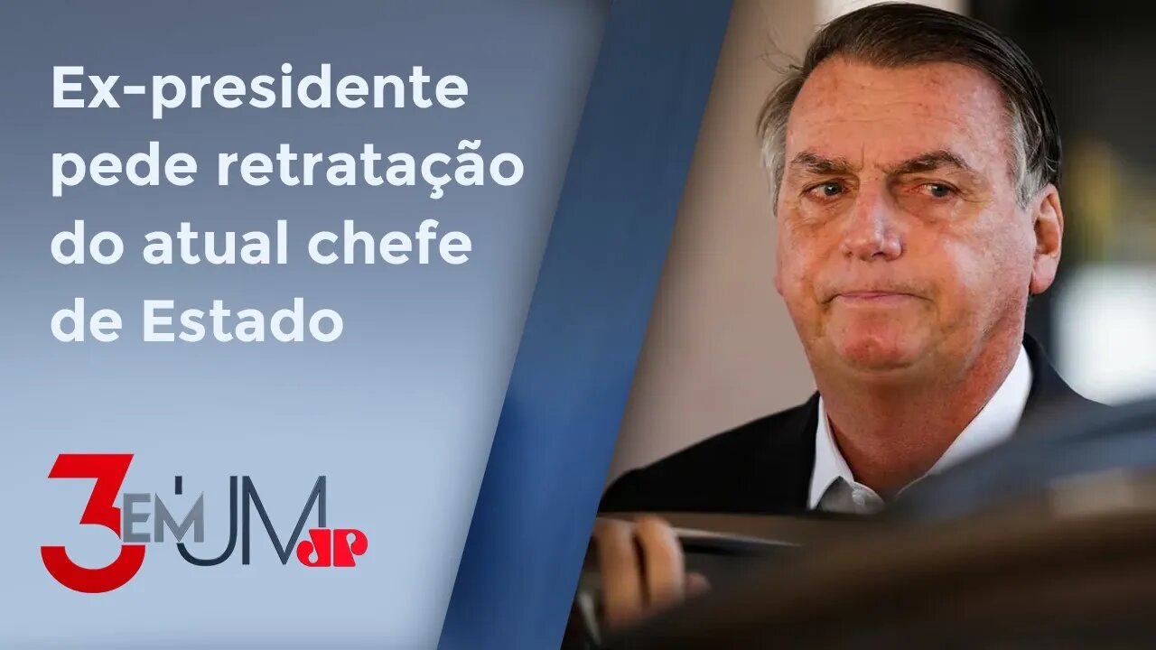 Defesa de Bolsonaro aciona Lula no STF por fala sobre imóvel nos EUA