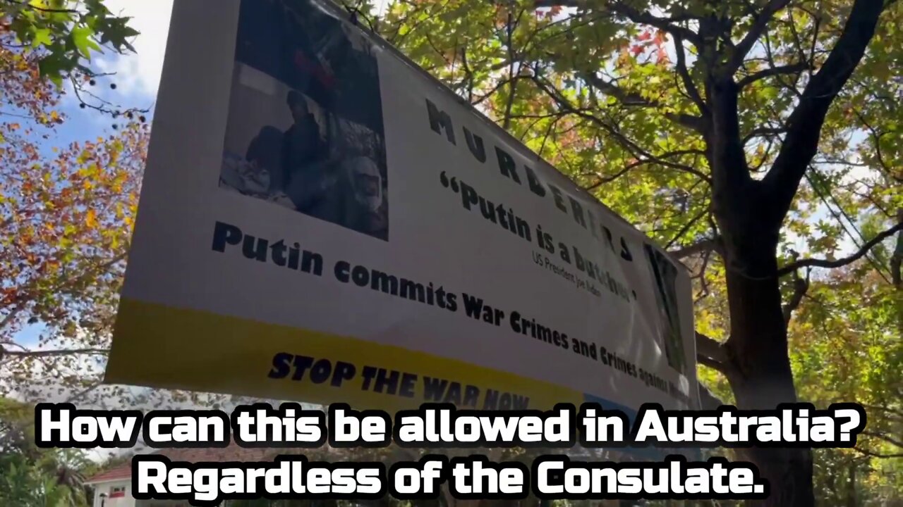 Police involved in diplomatic incident at Sydney's Russian Consulate