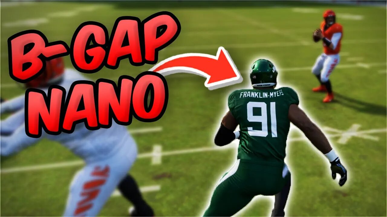 The EASIEST B-Gap Blitz in Madden 24! | 3-4 Bear - ANY PLAY