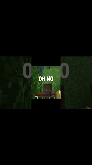 Minecraft BUT blocks BREAK under you 😳 #minecraft #minecraftshorts #shorts