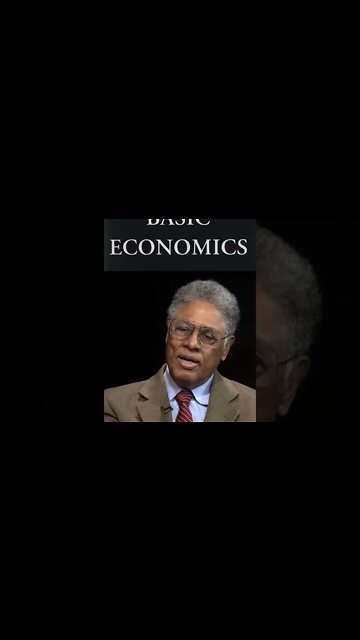 The great Thomas Sowell explains how wealth is created.