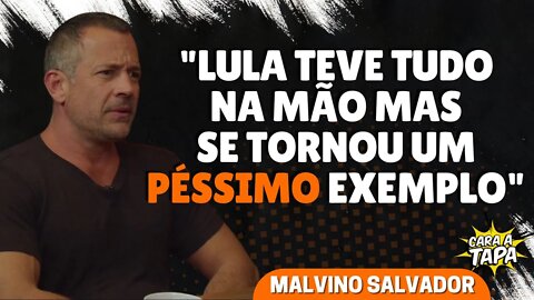 MALVINO SALVADOR DÁ ZERO PARA LULA E ANALISA BOLSONARO