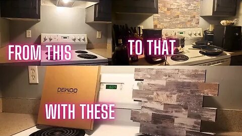 How to Diy Peel and Stick Backsplash