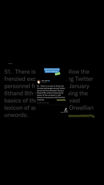 The #twitter FILES Trump Removal P.6