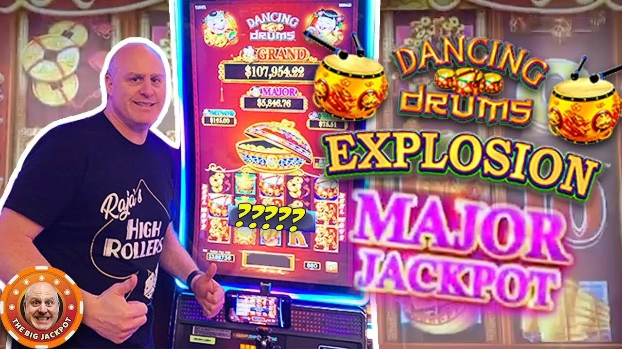 🥁 Dancing Drums HANDPAY 👆 High-Limit Slots! | Raja Slots