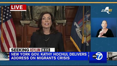 New York Gov Kathy Hochul Demands Biden Unilaterally Give “Financial Support” To Illegal Immigrants