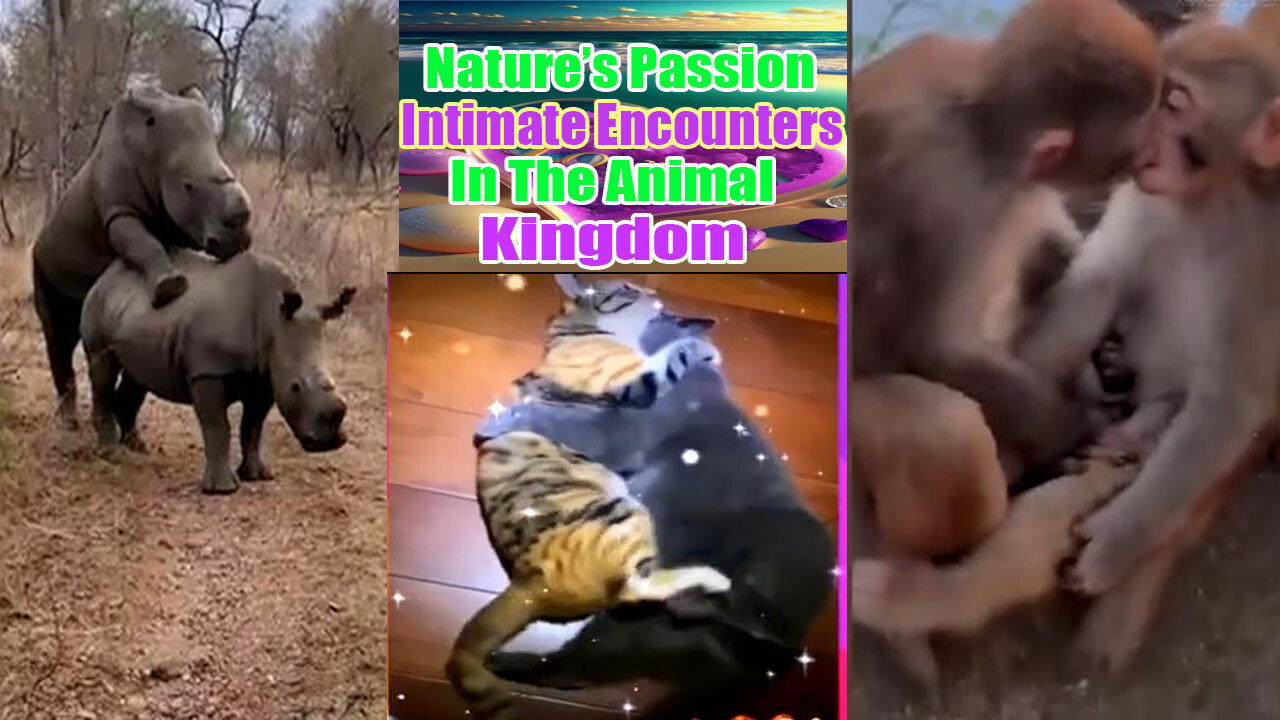 Nature's Passion Intimate Encounters in the Animal Kingdom