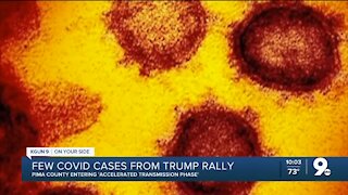 Trump rally yields few COVID cases, though cases could still rise in Pima County