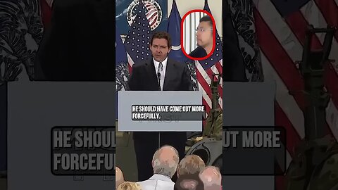 Ron DeSantis, Don't Have One Side
