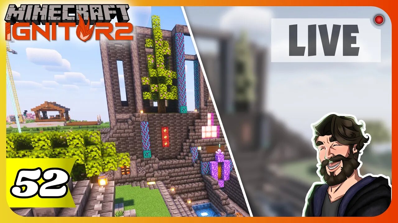 Rise of The Empire: Let's Complete the Fortress on🔥Ignitor SMP Minecraft 1.20 [ Live Stream | 52 ]