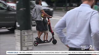 Van strikes scooter in Canton hit and run