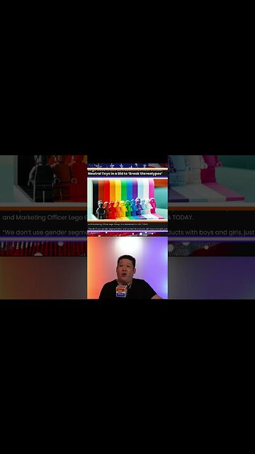 Lego Goes Woke🙄🙄🙄 🟠⚪🟣 NPC Parents