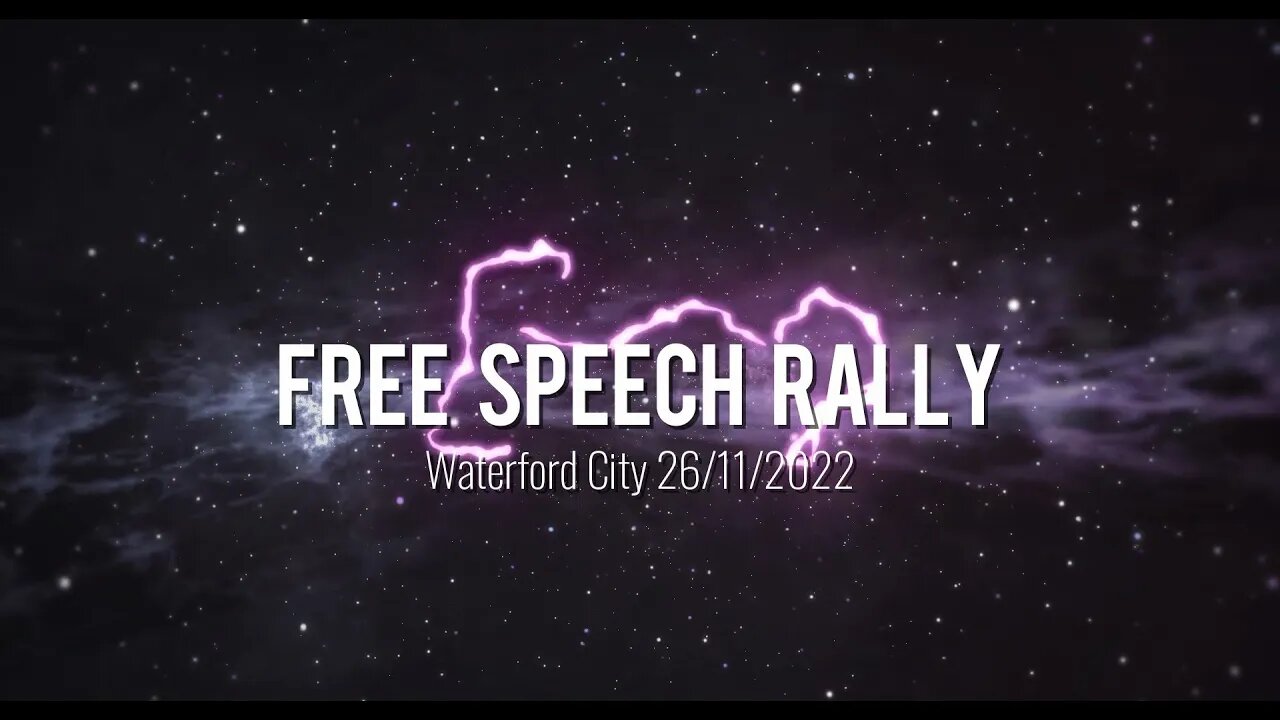 Waterford Free Speech Rally 26/11/2022