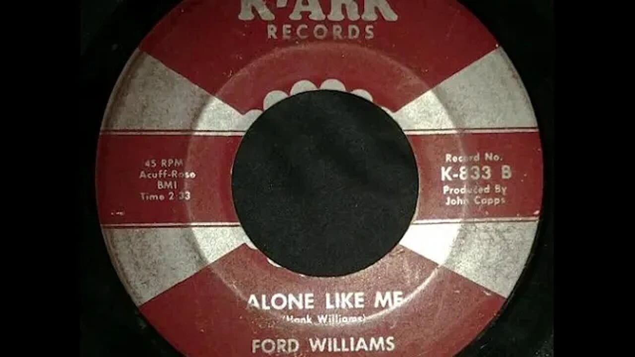 Ford Williams - Alone Like Me