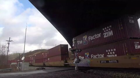 A Long intermodal w/DPU